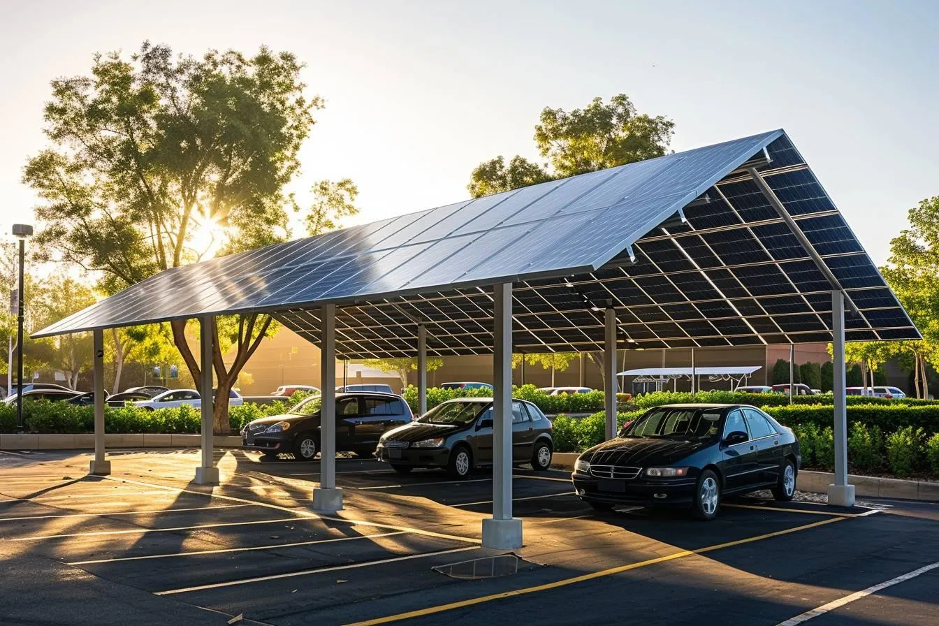Carport photovoltaïque 2 voitures : comparatif des modèles solaires 3000W et prix des installations